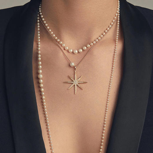 北京仓｜Mizuki-Sea-凝聚 Akoya珍珠 项链［美国设计师］ 商品图1