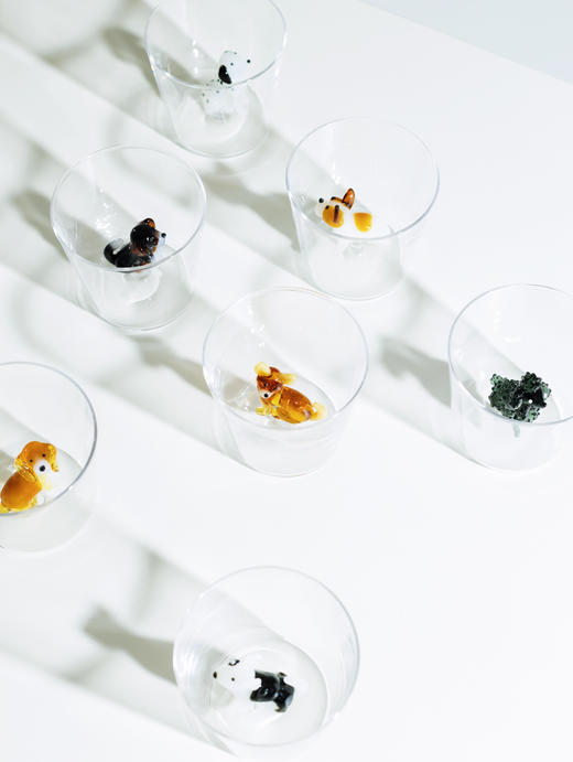 意大利ICHENDORF手工玻璃杯家用喝水杯 动物农场系列 商品图1