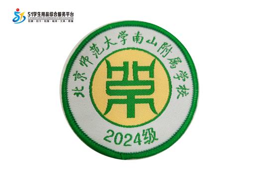 通版深圳市北京师范大学南山附属学校织唛校徽高中级缝烫现货发51 商品图3