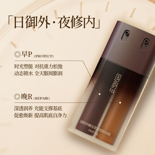 国韵沙棘双萃紧塑眼油霜（10g+10ml），赠眼油霜中样（5ml+5g）*2+眼油小样1ml*7，一站式紧致抗垮+淡化眼纹 商品图4