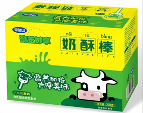 完达山奶酥棒高钙25支/盒