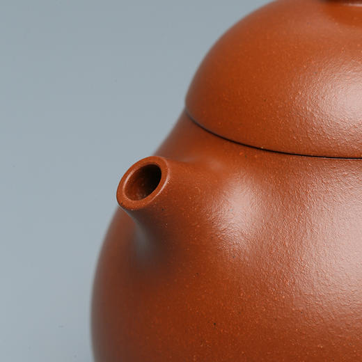 百年紫砂品牌铁画轩出品 小煤窑朱泥 文旦壶紫砂壶160ml 商品图3