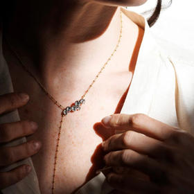 北京仓｜TATABORELLO-SETA-水晶 项链［意大利设计师］