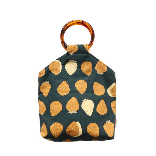 HUJI祤集Amber手提包插画草草草莓 商品图2