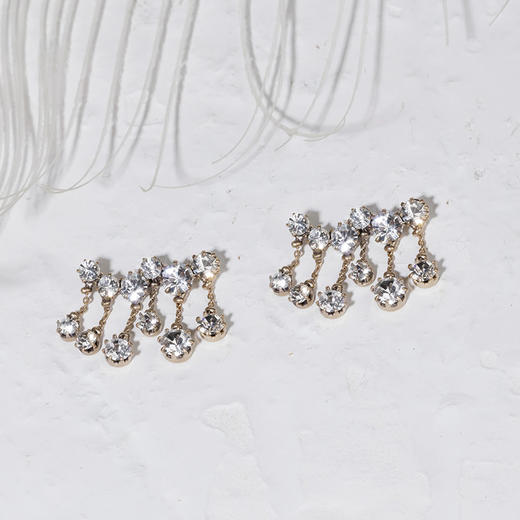 北京仓｜TATABORELLO-VOIL-水晶 耳环［意大利设计师］ 商品图1