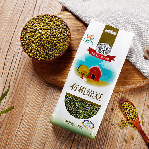 【中国农垦】 良农嫁稻有机绿豆400g 商品图4