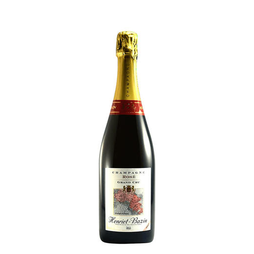 NV Champagne Henriet Bazin Brut Rose Grand Cru 亨利-巴赞特级极干型桃红香槟 NV 商品图1