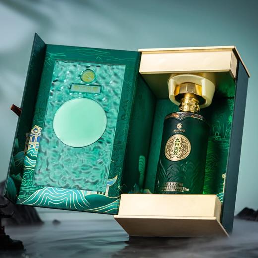 【新品好价】习酒 九州美景 宝石绿 酱香型白酒 53度 500ml礼盒装 拍6发原箱 商品图2