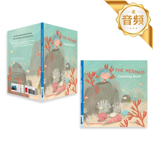 The Mermaid Counting Book适合3岁+语言开发日常生活英文绘本 商品图0