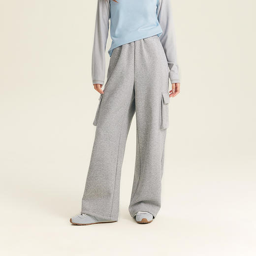 笛莎Deesha青少年女童裤子2025秋季女童时尚工装卫裤 商品图0