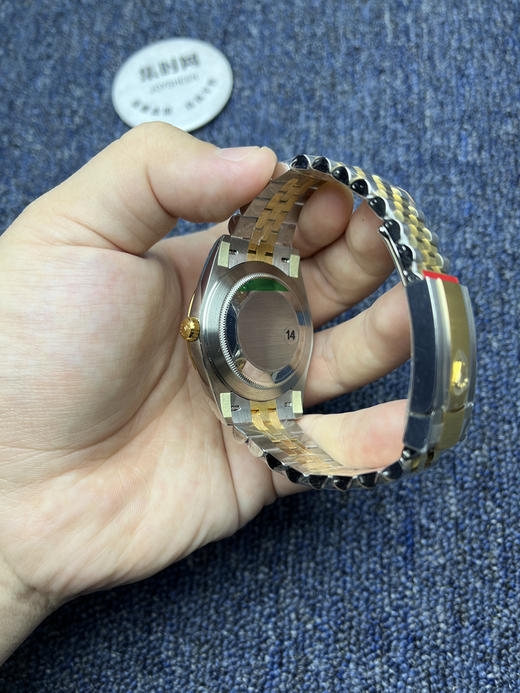 劳力士 VS日志41系列 间金款 男士腕表 3235机 五珠带 表径41mm 商品图5