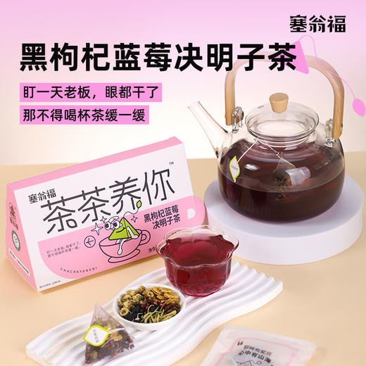 塞翁福 茶茶养你系列花果茶40g 内含10小包 商品图4