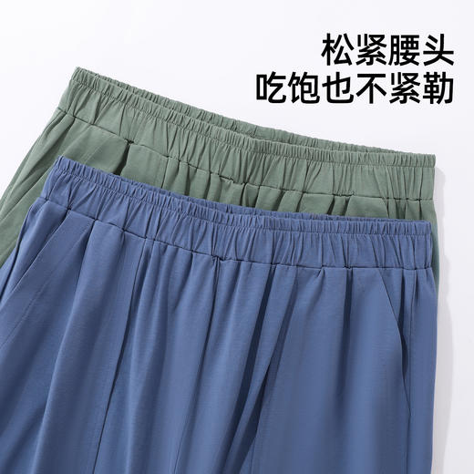 【商场同款】熳洁儿 男士家居服95棉男士短袖短裤套装休闲可外穿24203901 商品图5