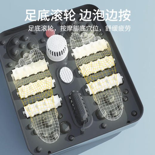 践程 智能折叠足浴盆  V711 商品图7