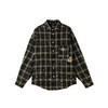 BJHG不计后果美式复古衬衫男款秋格纹泼墨设计宽松舒适衬衣外套女 商品缩略图4