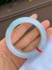 620515，51.5圈口，糯冰飘花正圈平安镯，底子胶润 商品缩略图5