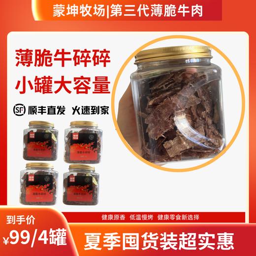 【蒙坤牧场】薄脆牛碎碎360克健康小零食辅食熬粥囤货装 商品图0