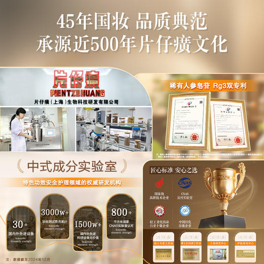 [抗皱紧致]片仔癀皇后稀有人参皂苷抗皱修护次抛精华液 商品图5