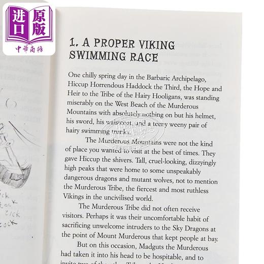 【中商原版】驯龙高手原著英版7 英文原版原著小说书籍电影原著 How to Train Your Dragon 驯龙高手龙鳞版 驯龙高手英文版 可搭哈利波特 商品图2