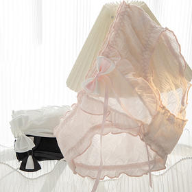 【YW】无忧购5条装纯欲泡泡透气网纱少女内裤甜美公主风F16（截单后3-5天发货)