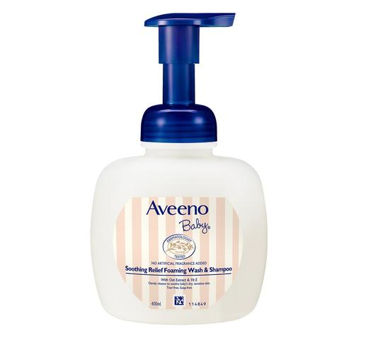 艾惟诺AVEENO婴儿2合1泡沫沐浴洗发露400ML 商品图1