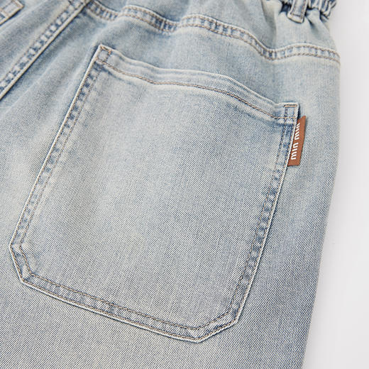 【新品上新】HX 夏季水洗直筒牛仔长裤C201520032101 商品图6