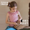 Little Naive女童无袖打底夏季新款正反两穿飞袖T恤儿童吊带背心 商品缩略图1