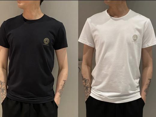 付款减库存！5码推荐80-115斤，原单范思哲男女同款！美杜莎烫金logo圆领短袖T恤 商品图4