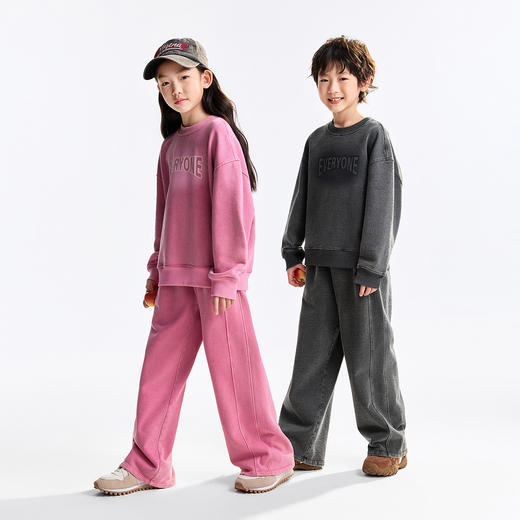 男女童圆领长袖卫衣秋季新款安奈儿童装EM531527 商品图5