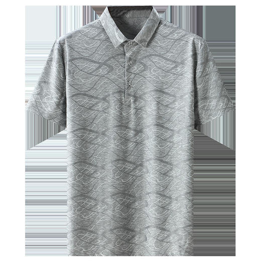 【超大码】350斤夏季大码冰丝polo衫短袖加肥加大男装胖子肥佬宽松休闲上衣300斤 商品图4