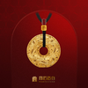 宫匠造办 十朝十美平安扣 明·四季平安黄金吊坠 商品缩略图0