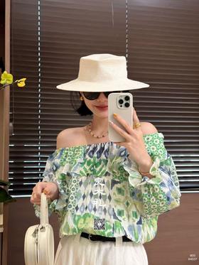 绿色系——苎麻小衫