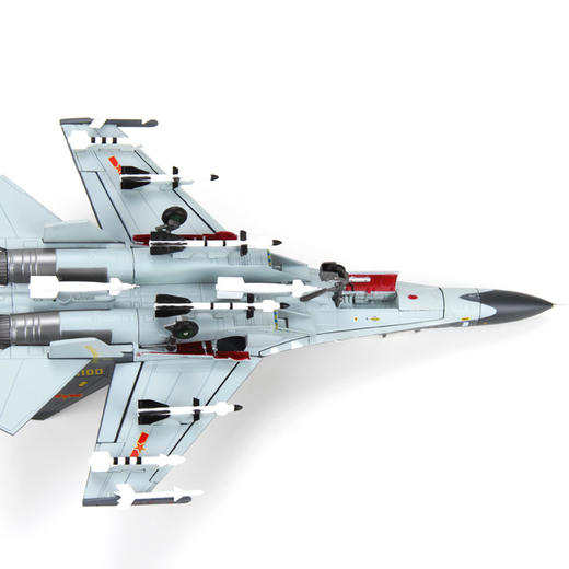 中航工业官方正品-长春航展、九三阅兵纪念品 特尔博1:72歼11飞机模型摆件合金仿真军事战斗机军模苏27军事模型大阅兵 商品图5