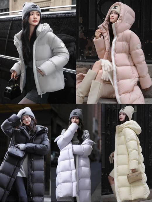 🔥年度羽绒服！💕【AUChris泡芙羽绒服外套】👍重磅登场❗️真·90%鹅绒❗️长/短双版可选❗️6色颜值暴击！ 商品图0