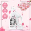 【蔬果园樱花香水洗衣液】蔬果园樱花香水除菌洗衣液洁净护色抑菌持久留香家庭装手机洗 商品缩略图1