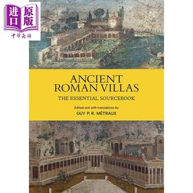 预售 【中商原版】Ancient Roman Villas 进口艺术 古罗马别墅