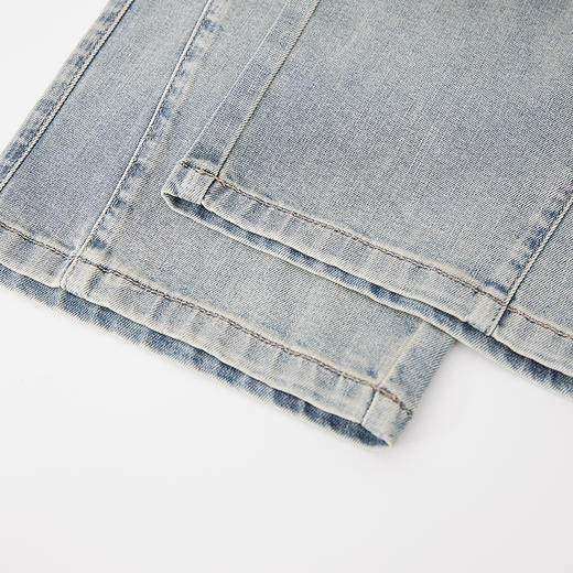 【新品上新】HX 夏季水洗直筒牛仔长裤C201520032101 商品图5