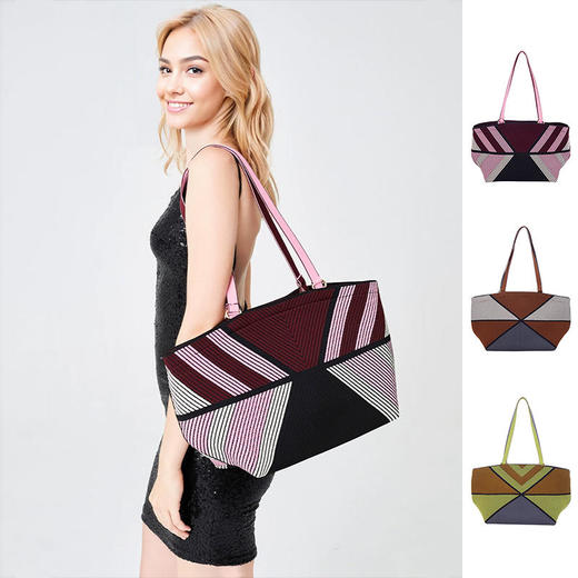 一体化编织环保飞织包SevenMolly小众设计师品牌 商品图5