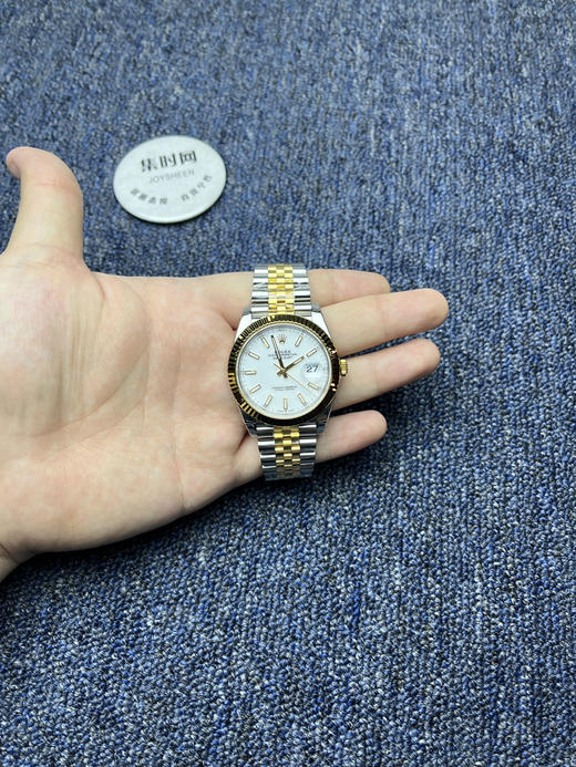 劳力士 VS日志41系列 间金款 男士腕表 3235机 五珠带 表径41mm 商品图8