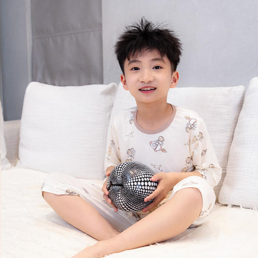 【39元1套】童装七分裤套头套装-8251222 商品图0