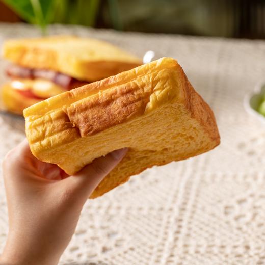 然利手工·厚切南瓜吐司|鲜南瓜+安佳黄油，每片3.5cm厚切，松软好吃 商品图3