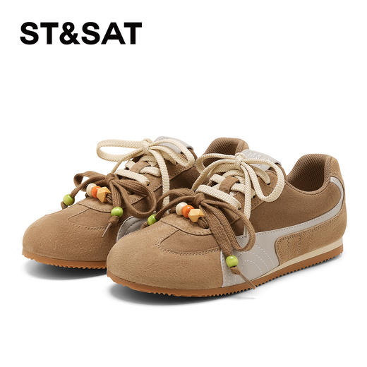 星期六时尚撞色复古舒适赛车鞋SSD3112WEU 商品图7