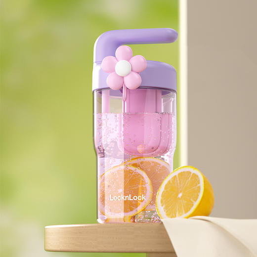 乐扣乐扣（LOCK&LOCK）吸管杯水杯Tritan材质ABF916 商品图4