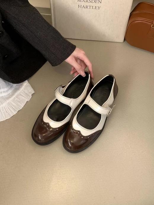 【GZ】无忧购“清仓大促”小香风豆豆鞋浅口玛丽珍鞋包头半拖鞋H226-1 J663-5 X11-05（截单后3-5天发货） 商品图8