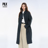 P&X设计师女装2025秋新款通勤气质时尚休闲款风衣825319180 深蓝 商品缩略图0