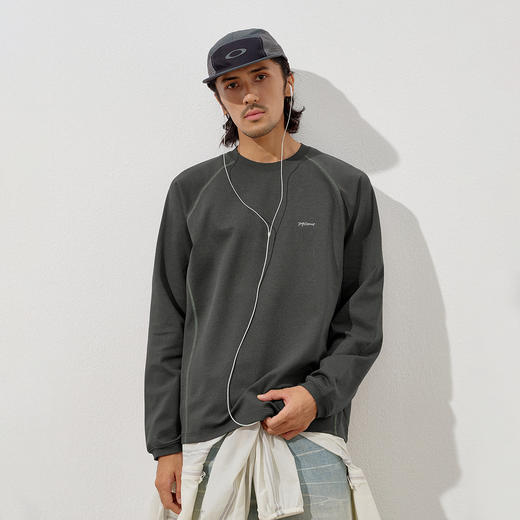 714street凉感防晒速干7A抗菌印花长袖秋季新款户外运动情侣T恤男 商品图1