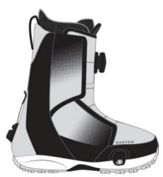 25/26BURTON雪鞋W WAVERANGE SO GRAY CLOUD 商品图0