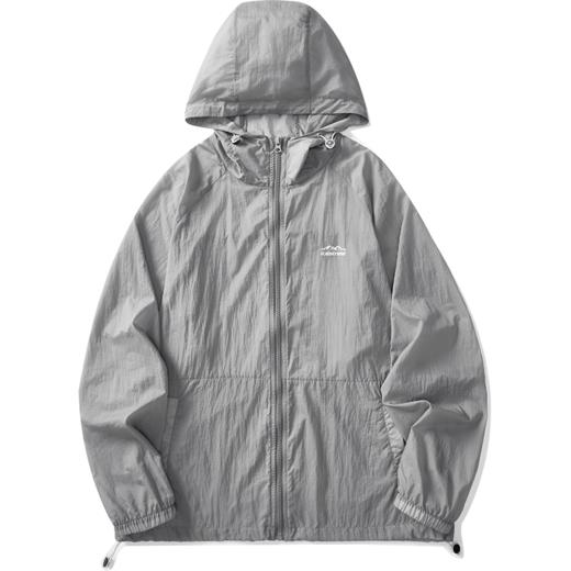 墨麦客 Archrona云感防晒科技 防紫外线字母印花男士连帽防晒衣薄 商品图4