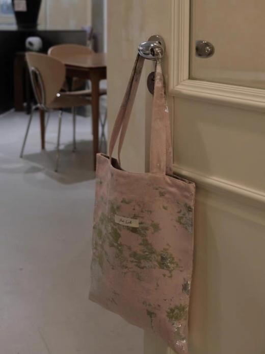 Ad Lib/粉绿配色原创帆布袋 商品图0