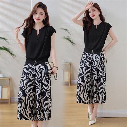 时尚休闲，舒适年轻妈妈套裤HR-YYG82969 商品图2